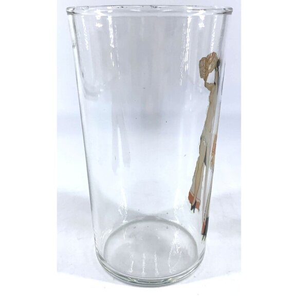 Peekaboo Bar Glass 1940s Girls in Asian Nude FLAW - Picture 4 of 8